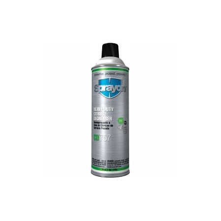 Krylon Sprayon CD757 Heavy Duty Citrus Degreaser, 16 oz. Aerosol Spray - SC0757000, PK12 SC0757000